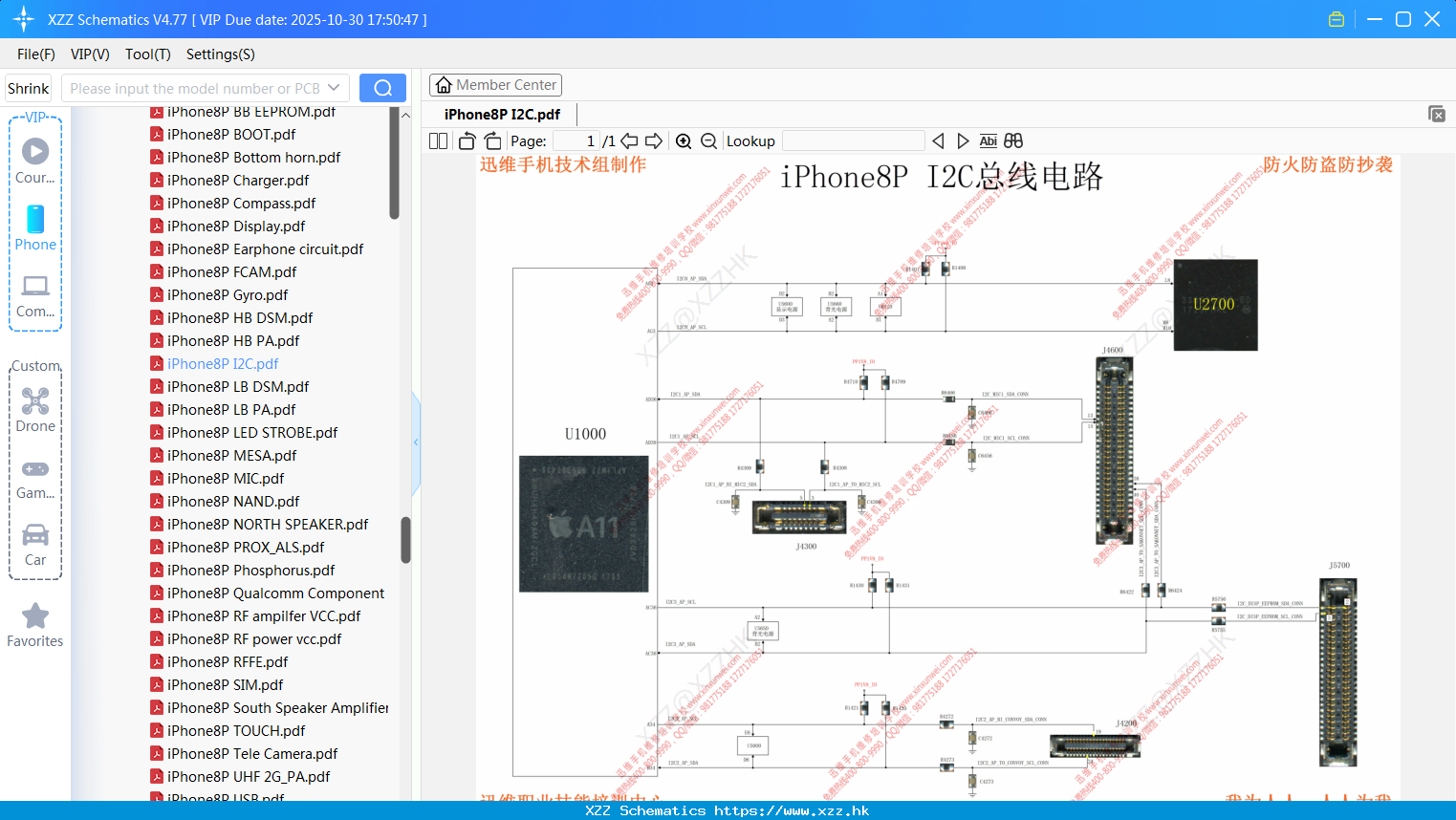 IPhone8P I2C